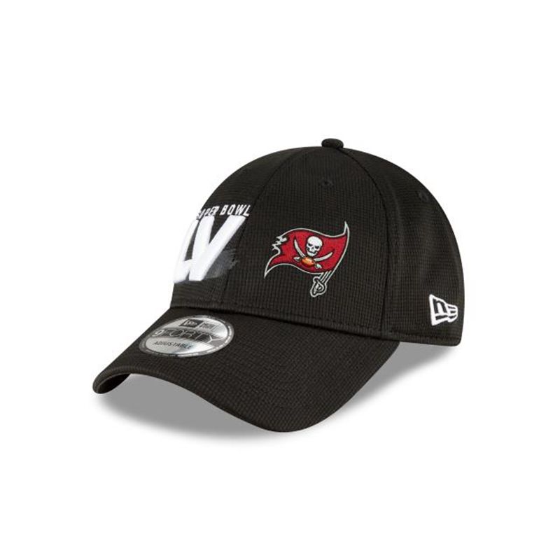 NFL Tampa Bay Buccaneers Super Bowl Lv 9Forty Adjustable (TPF5240) - Black New Era Caps